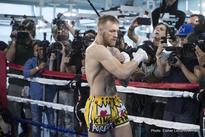 Image: Conor McGregor Quotes & Paulie Malignaggi Sparring Video