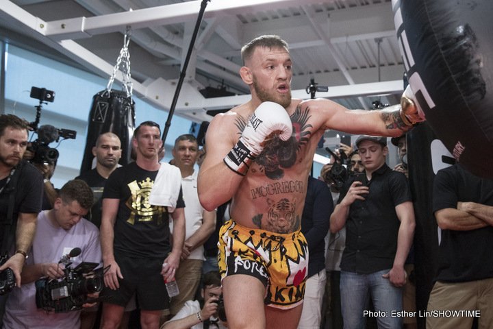 Image: Conor McGregor Quotes & Paulie Malignaggi Sparring Video