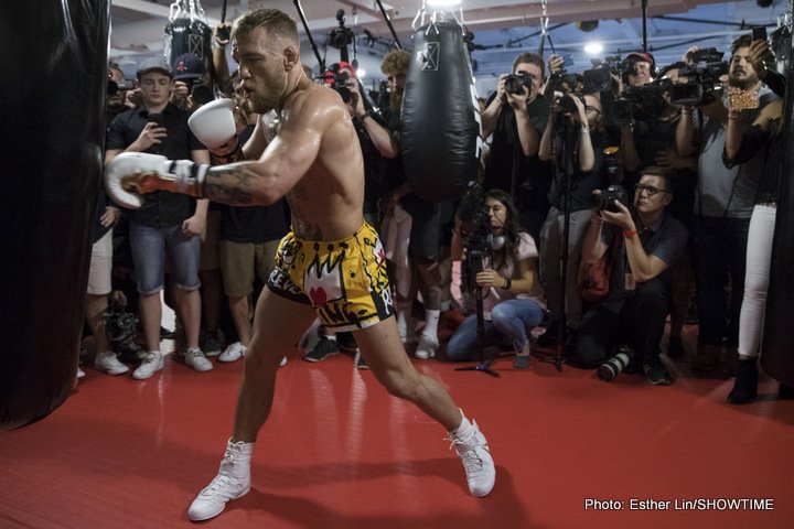 Image: Conor McGregor Quotes & Paulie Malignaggi Sparring Video