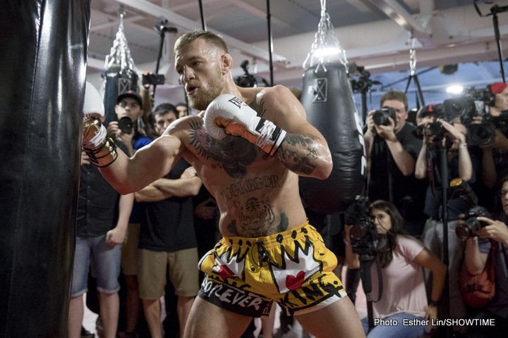 Image: Conor McGregor Quotes & Paulie Malignaggi Sparring Video