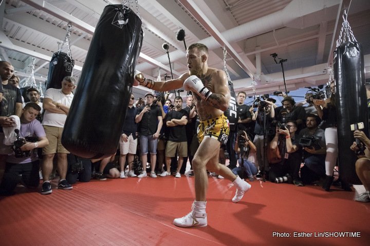 Image: Conor McGregor Quotes & Paulie Malignaggi Sparring Video