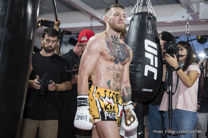 Image: Conor McGregor Quotes & Paulie Malignaggi Sparring Video