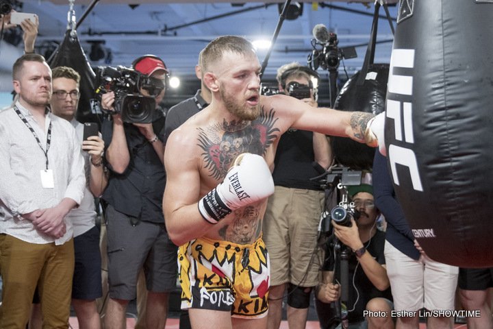 Image: Conor McGregor Quotes & Paulie Malignaggi Sparring Video