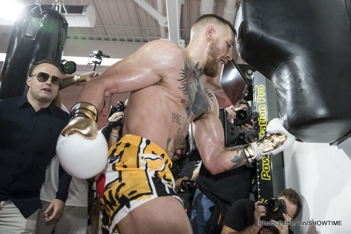 Image: Conor McGregor Quotes & Paulie Malignaggi Sparring Video