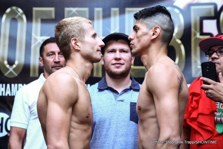 Image: Nikki Adler vs. Claressa Shields final weights, quotes