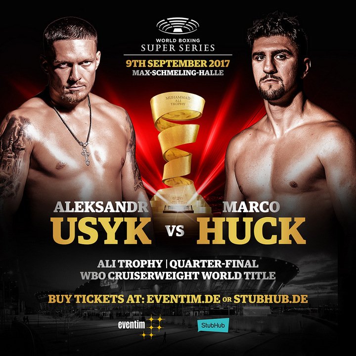 Image: Tickets on sale! Usyk and Huck ready for Muhammad Ali Trophy opener in Max-Schmeling-Halle, Berlin
