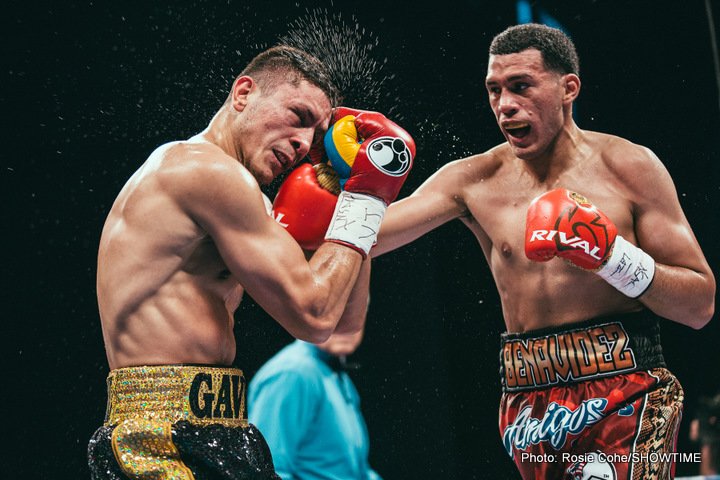 Image: David Benavidez vs. Ronald Gavril - Results