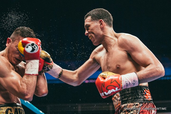 Image: David Benavidez vs. Ronald Gavril - Results