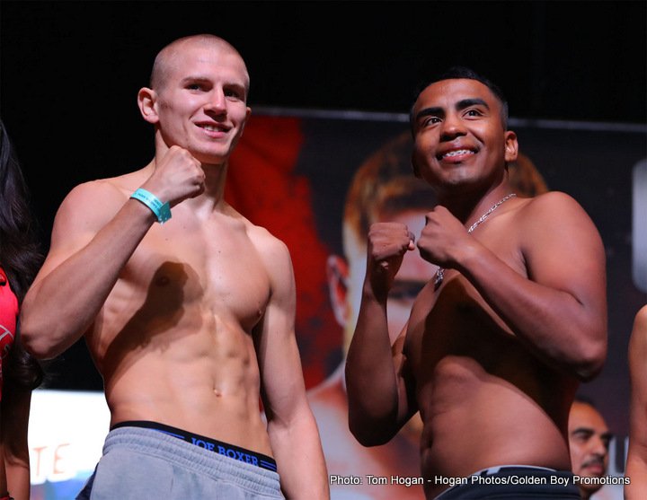 Image: Canelo Alvarez vs. Gennady Golovkin - Official weights