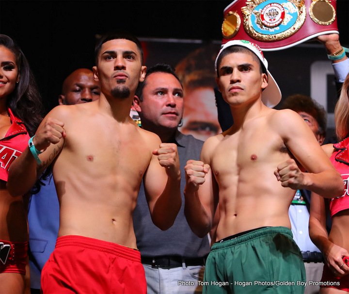 Image: Canelo Alvarez vs. Gennady Golovkin - Official weights