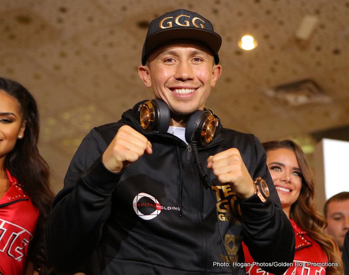 Image: Golovkin will unify 160lb titles with Saunders after rematch with Canelo