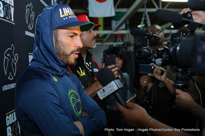 Image: Jorge Linares in the spotlight