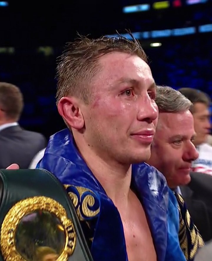 Image: Golovkin says decision was "terrible" against Canelo