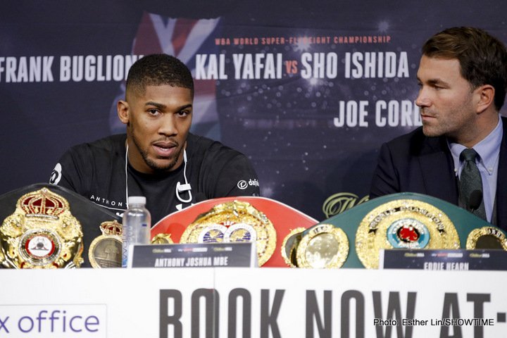 Image: Parker’s promoter says Joshua refusing to compromise