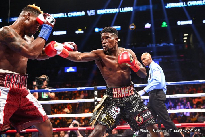 Image: Jermell Charlo vs. Erickson Lubin - Results