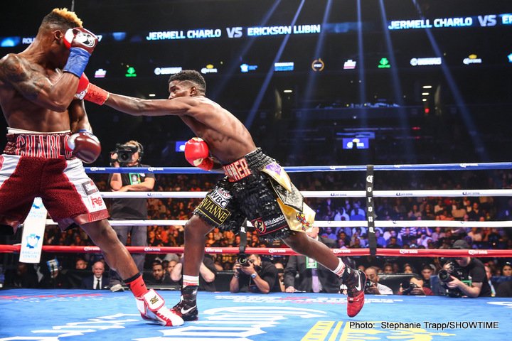 Image: Jermell Charlo vs. Erickson Lubin - Results