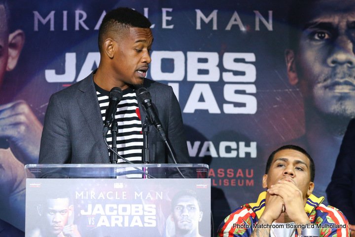 Image: Jacobs needs to impress against Arias