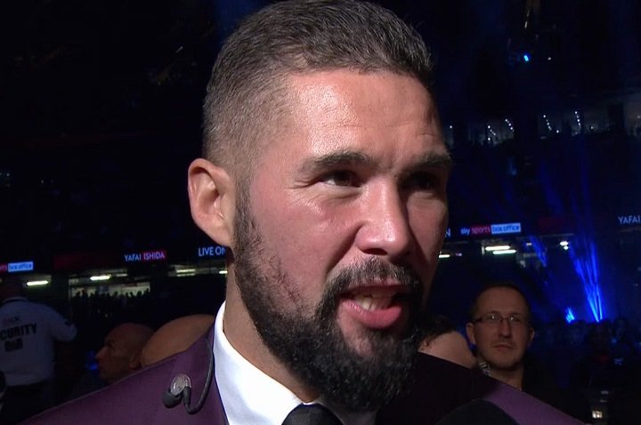 Image: Bellew says Haye is a “plant pot”