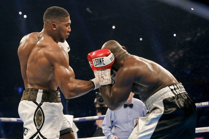 Image: Joshua says Deontay Wilder fight must happen to help boxing