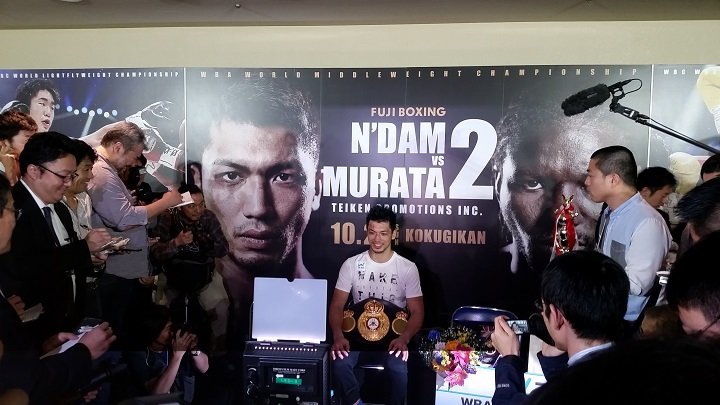 Image: Murata Wins WBA Middleweight Title Via 7th Round TKO