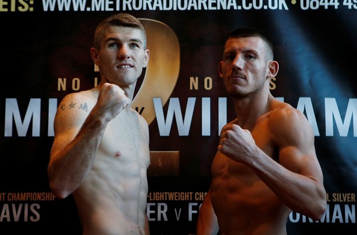 Image: Liam Smith vs. Liam Williams 2 - Weights