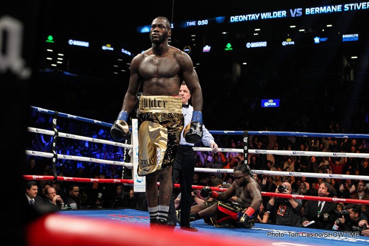 Image: Fury: Joshua is not better than Deontay Wilder