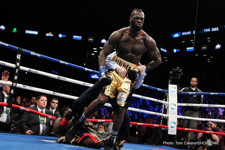 Image: Deontay Wilder vs. Dominic Breazeale likely next