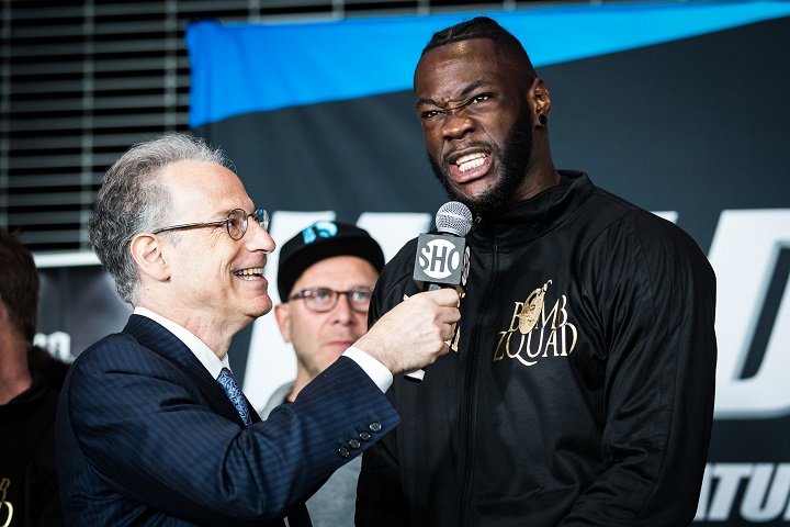 Image: Wilder: This is a death sentence for Stiverne