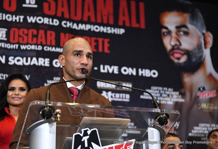 Image: Roach: Cotto taking Sadam Ali fight very seriously