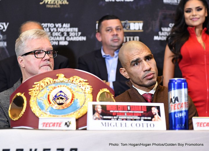 Image: Roach: Cotto taking Sadam Ali fight very seriously