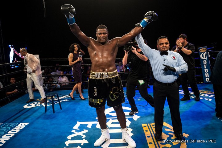 Image: Luis Ortiz vs. Daniel Martz - Results