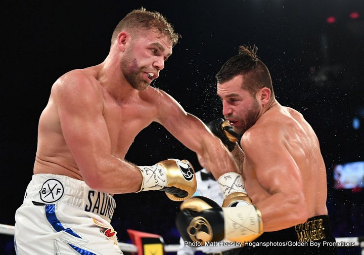 Image: Warren says Saunders to fight next in spring