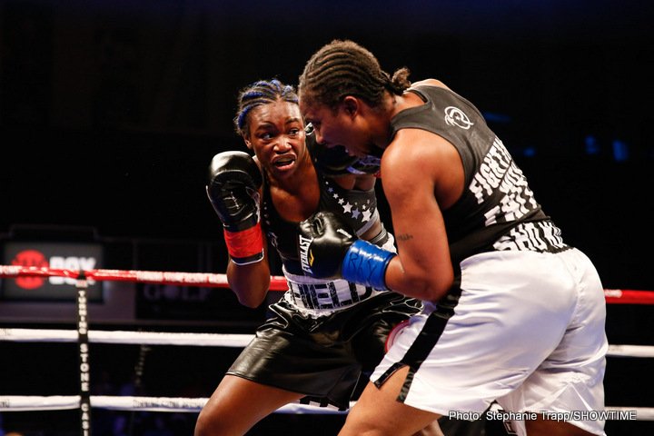 Image: Claressa Shields decisions Tori Nelson - Results