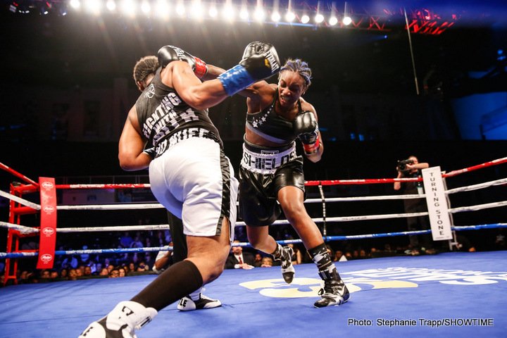 Image: Claressa Shields decisions Tori Nelson - Results