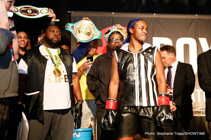 Image: Claressa Shields decisions Tori Nelson - Results