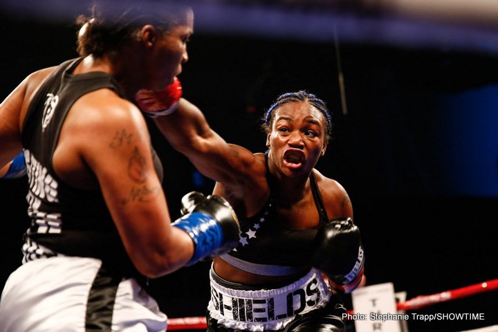 Image: Claressa Shields decisions Tori Nelson - Results