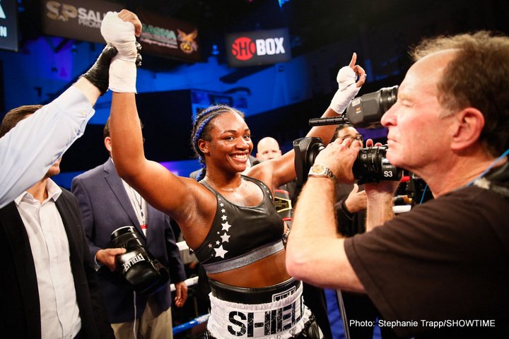 Image: Claressa Shields decisions Tori Nelson - Results