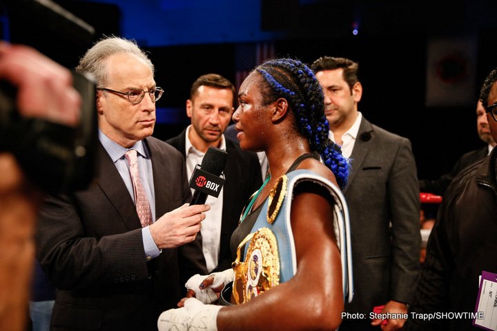 Image: Claressa Shields decisions Tori Nelson - Results