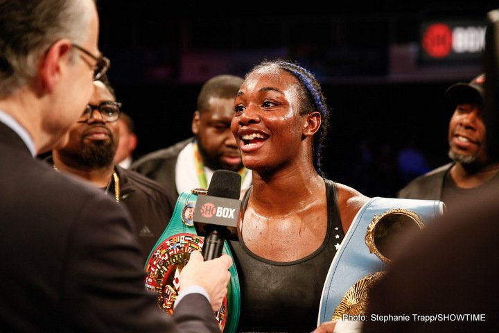 Image: Claressa Shields and Hanna Gabriels on a collision course with Christina Hammer waiting in the wings