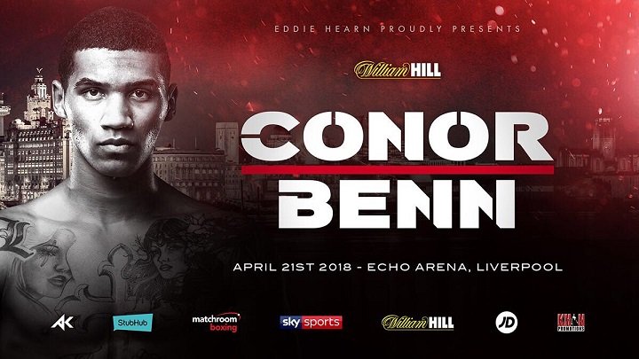 Image: Conor Benn added to Khan-Lo Greco card on April 21