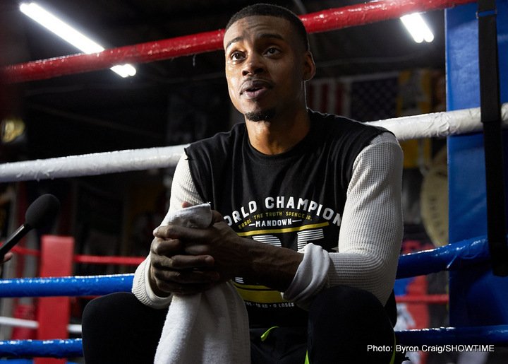 Image: Spence says Thurman hasn’t been ‘One Time’ in a long time