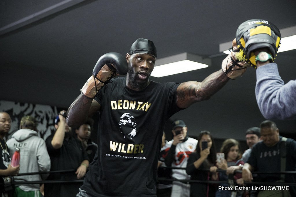 Image: Deontay Wilder says he’ll get to 50-0