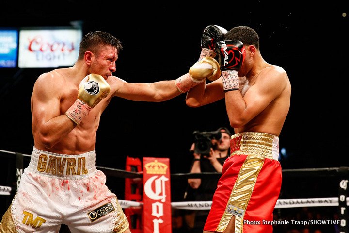 David Benavidez Vs Ronald Gavril Weigh In Results And Photos