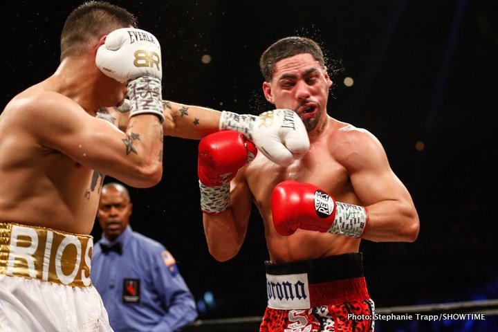 Image: Danny Garcia vs. Brandon Rios - Results