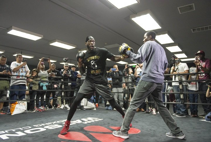 Image: Deontay Wilder complains about Anthony Joshua avoiding him