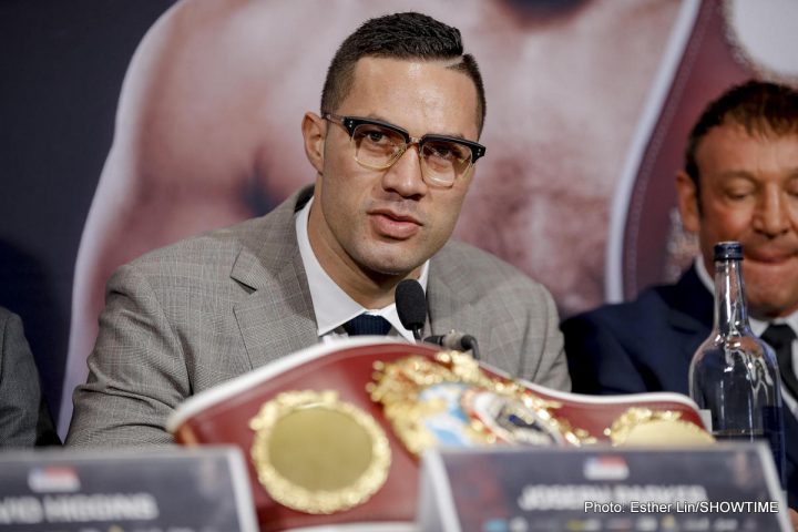 Image: Joseph Parker vows to take Joshua's belts back to New Zealand