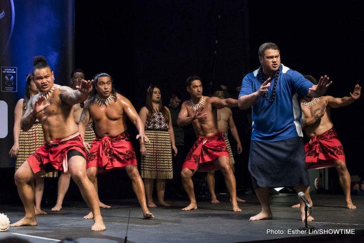 Image: Photos: Anthony Joshua and Joseph Parker official weigh-in