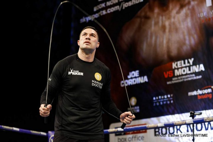 Image: Joshua: “I hope Joseph Parker falls into my booby traps”