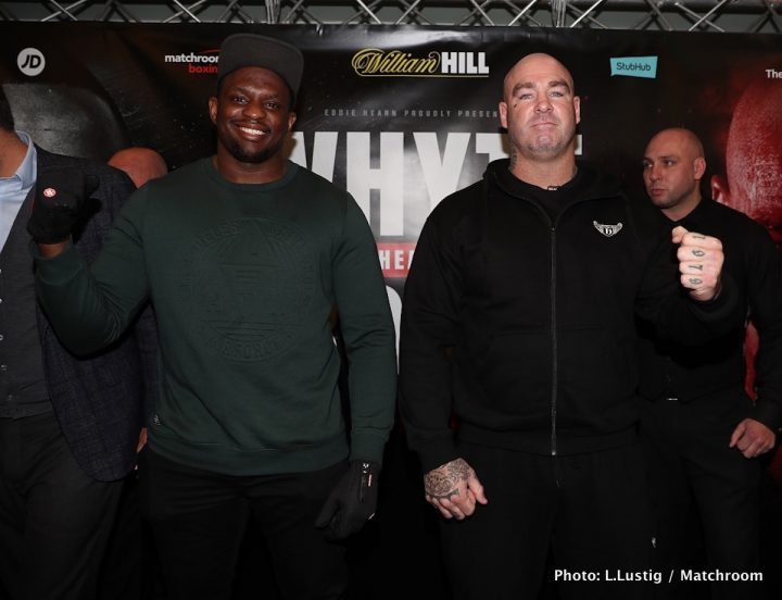 Image: Dillian Whyte vs. Lucas Browne next Saturday on Mar.24