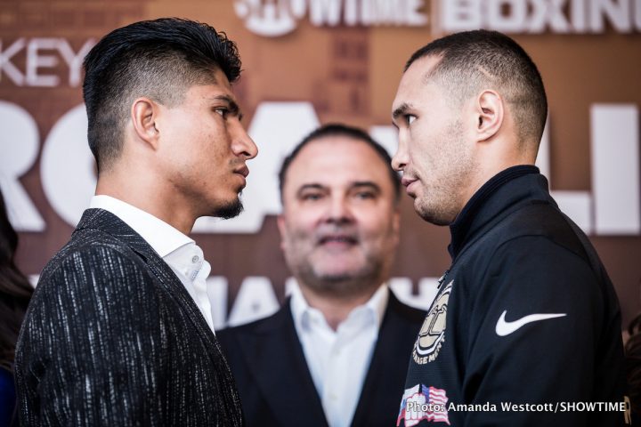 Image: Mikey Garcia vs. Sergey Lipinets Weigh-In Live Stream